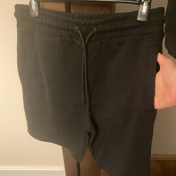 Zara Black Sweat Suit - Hoodie & Shorts size M - Picture 7 of 10